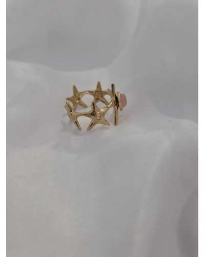 Anillo Destello rosa